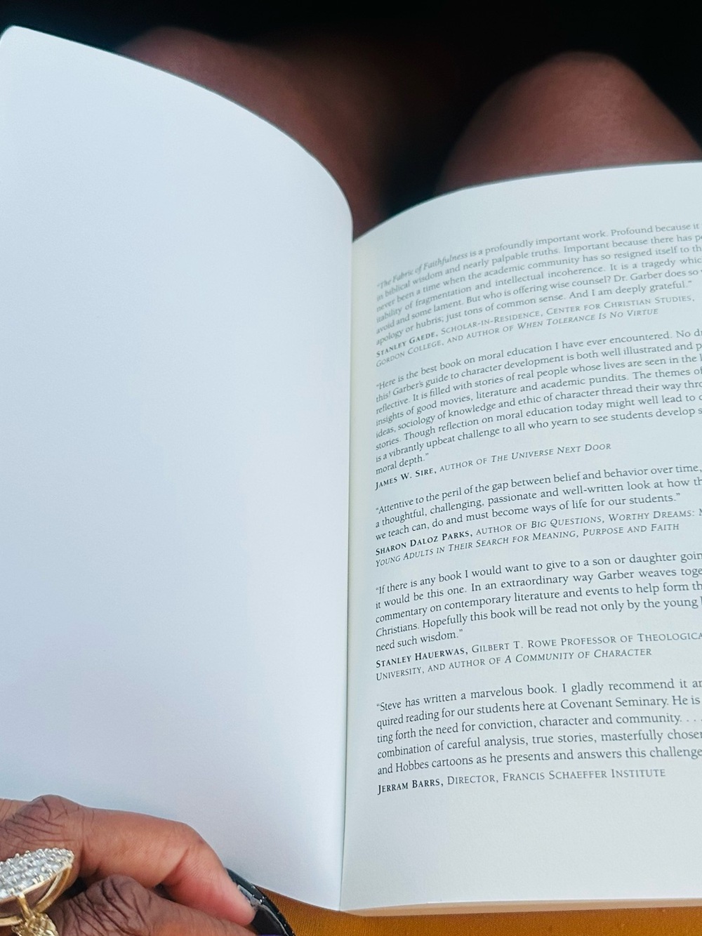 The Fabric of Faithfulness Paperback Book - Picture 3 of 4